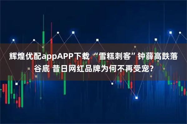 辉煌优配appAPP下载 “雪糕刺客”钟薛高跌落谷底 昔日网红品牌为何不再受宠？